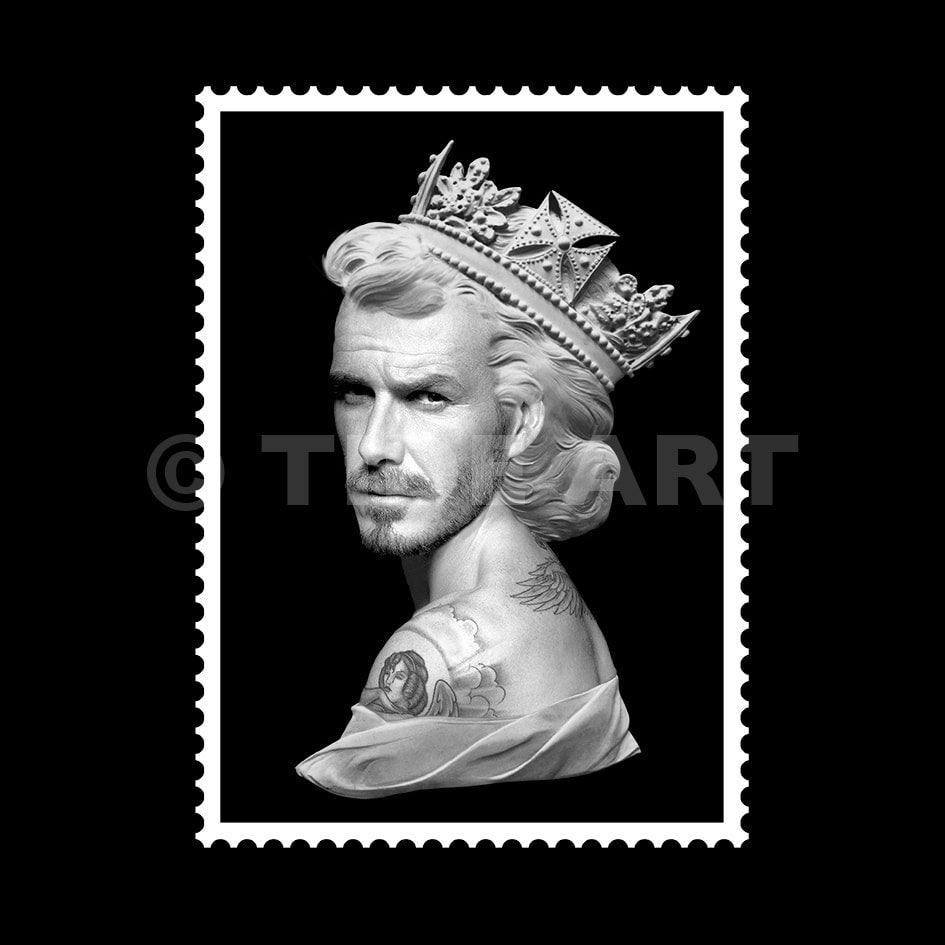 David beckham tide art